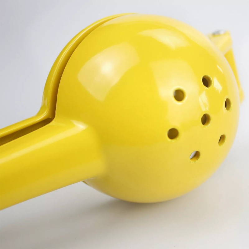 Zulay Kitchen Yellow Manual Lemon Squeezer Citrus Juicer Lemon Juicer