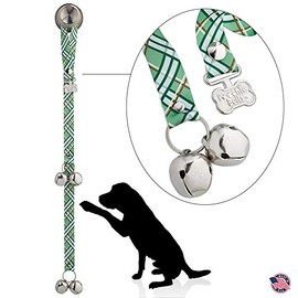 PoochieBells The Original Doggie Doorbell, Safe and Effective Puppy Potty Training Bells, London