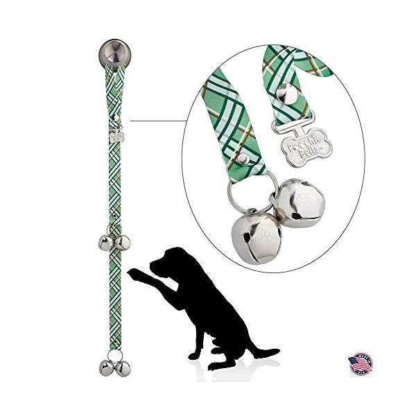 PoochieBells The Original Doggie Doorbell, Safe and Effective Puppy Potty