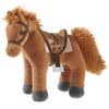 Bibi & Tina 637771 Plüschtier, Pferd, braun, 30 cm