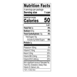 V8 +Energy Sparkling Healthy Energy Drink, Natural Energy from Tea, Orange Pineapple, 8.4 Oz Can, 4 Count