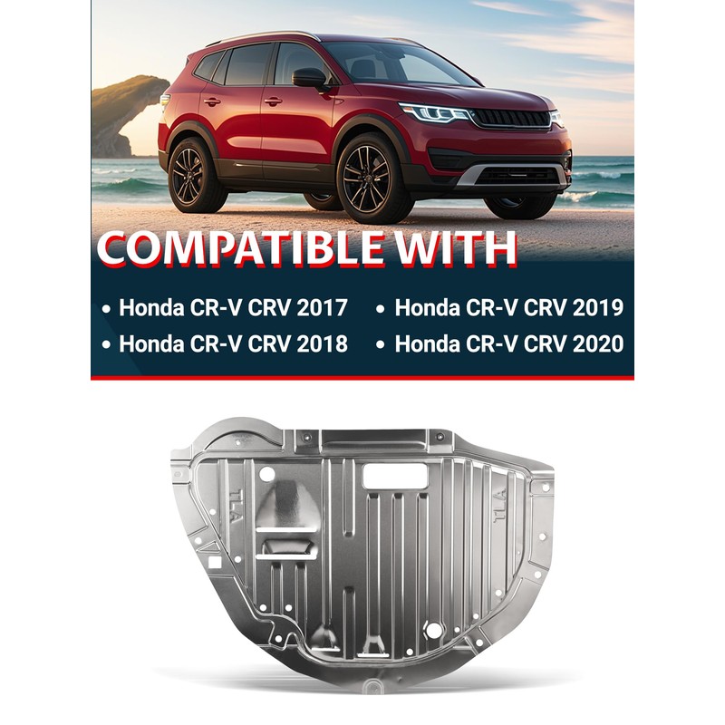 Engine Splash Shield Guard Compatible with CR-V CRV EX EX-L