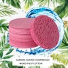 Roarrter 50PCS Cleansing Pads for Face Compressed Sponges Turmeric Cleanser