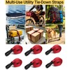 6 Pack 1" x 96" Boat Cover Tie Down Straps