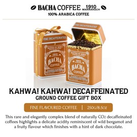 Bacha Coffee | Kahwa! Kahwa! Fine Flavoured Signature Nomad Collection, 100% Arabica Specialty Coffee, Whole Beans, Medium Dark Roast, 250g