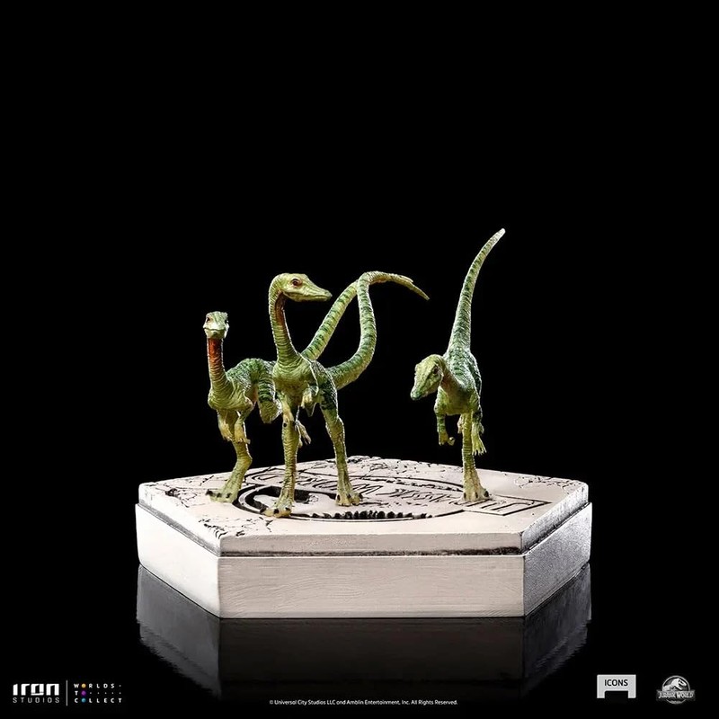 Jurassic World Icons 5cm Compsognathus Statue