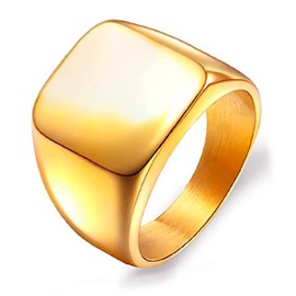 CLEPSIDRA® Set 1 Anillos Hombre Clasicos de Acero Inoxidable. Anillos de Mujer Resistentes y Elegantes. Regalos y Accesorios para Toda ocasion. Anillos para Uso Diario. Joyeria de Moda. Jewerly. Gift