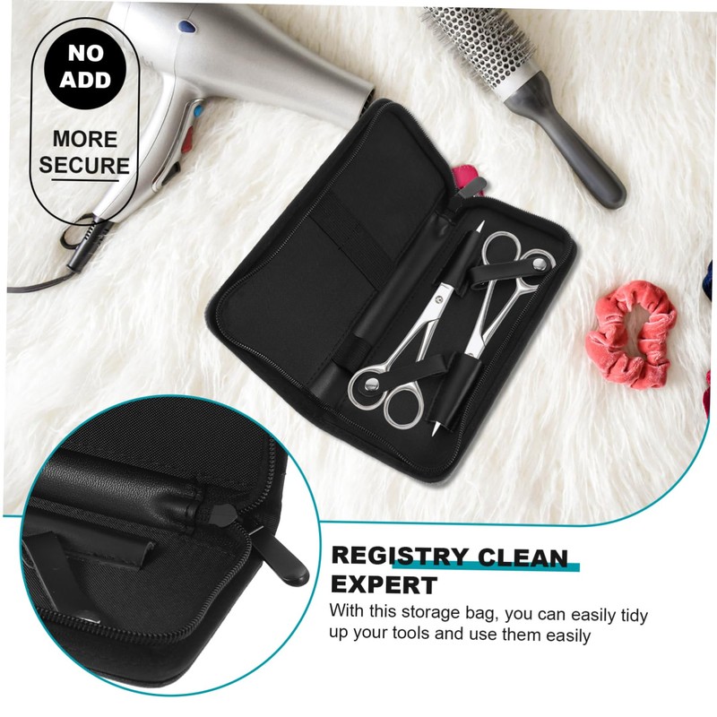 DOITOOL Scissor Holder Pouch Hairdresser Pouch Multi-use Storage Bag for