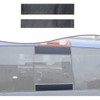 OKOVO 2X Rear Central Window Cover Trim Sticker Decals +