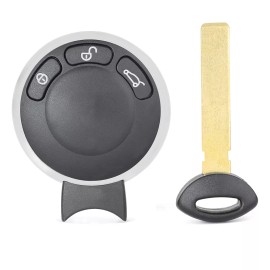 KEYECU For 2006-2014 Mini Cooper Comfort Access Smart Remote Key FOB 3Button 315 MHz
