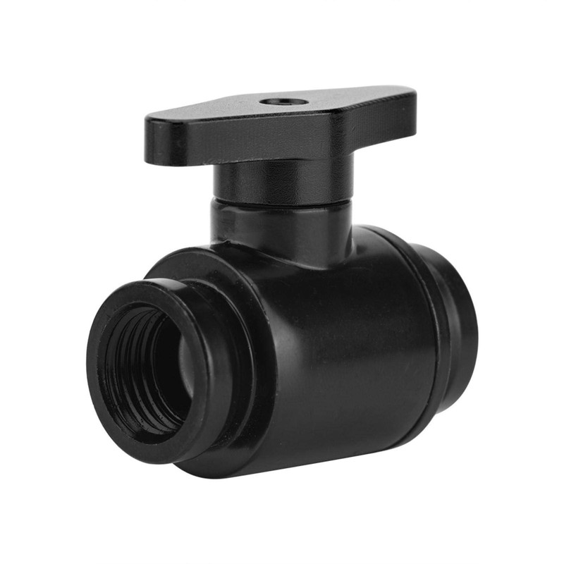 G1/4 Ball Valve, Black Valve, High Flow Ball Valve Structure,
