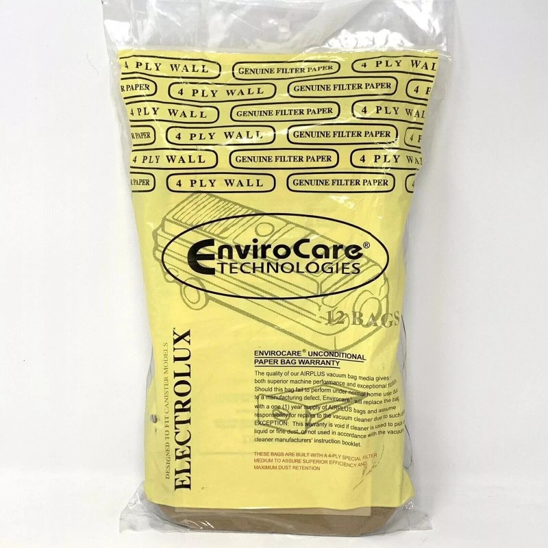 EnviroCare Aerus/Electrolux Canister Vacuum Style C , 4 Ply (12