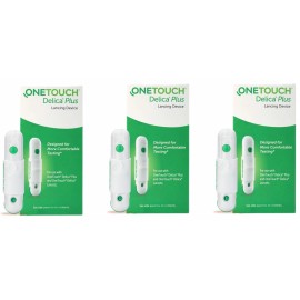 OneTouch Delica Plus Lancing Device (3 Pack)