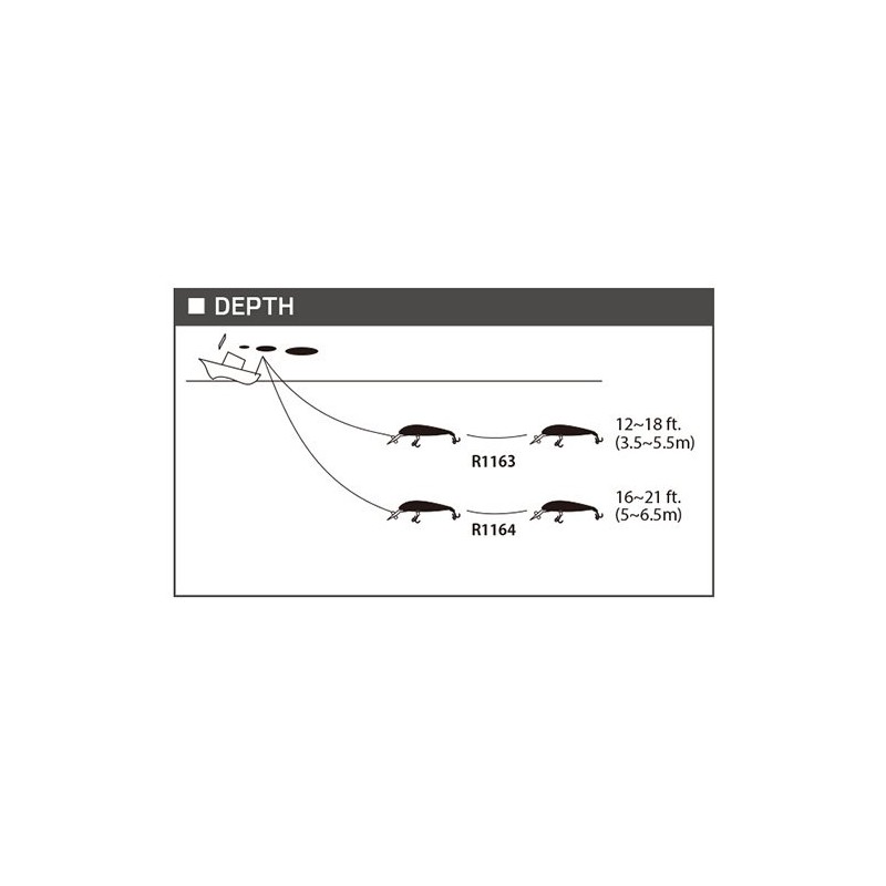 Yo-Zuri R1163-CPNI 3D Magnum Trolling Sinking Lure, Sardine