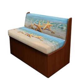 Knextrepoy Starfish RV Dinette Cushion Covers RV Stretch Sofa Seat Slipcovers Seaside Beach Camper Cushion Slipcover 1 PCS Bench Cover and 1 PCS Backrest Cover Camper Accessories for Inside