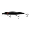 Blackout in black, wobbler, zander bait, 22 g, 125 mm,