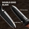 ROYTOA Hori Hori Garden Knife, Garden Tools with Sheath for