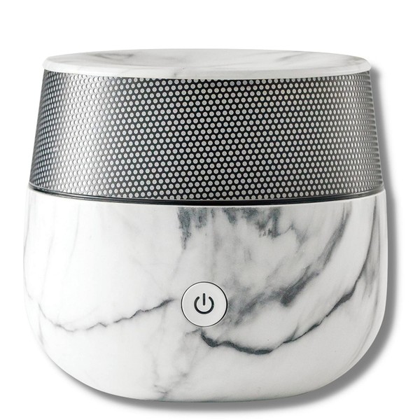 Zen'Arôme Kailo Diffuser - Essential Oil Humidifier - Ultrasonic Aromatherapy Nebulizer - Electric Oil Burner in Marble Design with Adjustable LED Lighting and Diffusion - Auto-Off