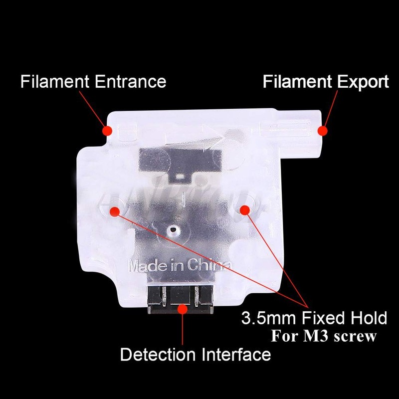 Paquete de 3 módulos de detección de filamentos 3D de
