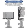 FOTGA Quick Release Plate L-Angle Vertical Quick Release Plate L-Bracket
