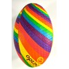 Optimum Rainbow Twster Rugby Ball - Size 4 - With