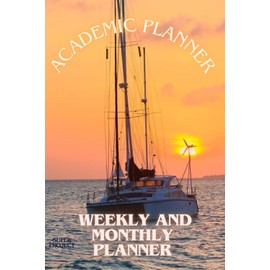 ACADEMIC PLANNER 2025-2026 / Weekly & Monthly Organizer for Students / Academic Undated| Student Notebook & Journal /Back to School Planner
