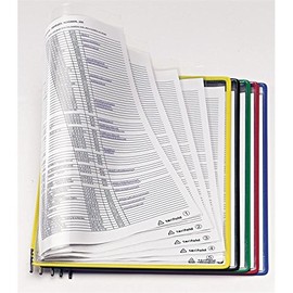 Tarifold A4 Foldfive Presentation Pocket - Assorted Colours (Pack of 5)