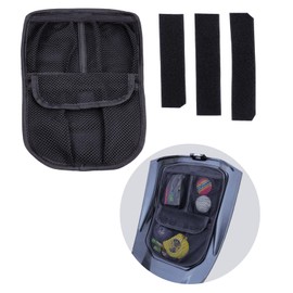 TQROBN Ryker Glove Box Lid Organizer, for Can Am Ryker Rally Edition 2019-2024,for Can Am Sport 2022 2023 2024,Ryker Accessories 3 Mesh Pocket Storage Organizer