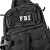 2PCS FBI Patch, Hook and Loop Embroidered Patch for Workwear,