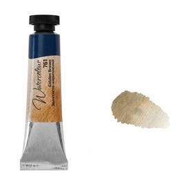 7 Artists Golden Brown Watercolour Paint, 10 ml Tube, High-Quality Artist Watercolour, Finest Artists' Watercolour Paints