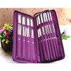 MAYMII 104 Pcs Knitting Kit Stainless Steel Knit Needles Straight+Circular