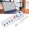 USB3.0 7 High Speed Hub USB Fast Charging Interface ABS