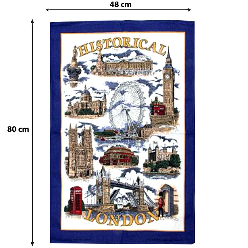 Elgate London Tea Towels Set of 2 London & Street