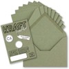 NEUSER PAPIER 150x Kraft paper envelopes DIN C6 green 11.4