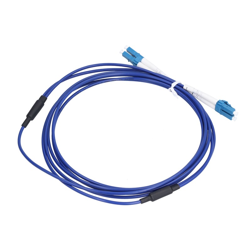 Optical Fiber Patch Cord Armored Jumper Single Mode 2 Core