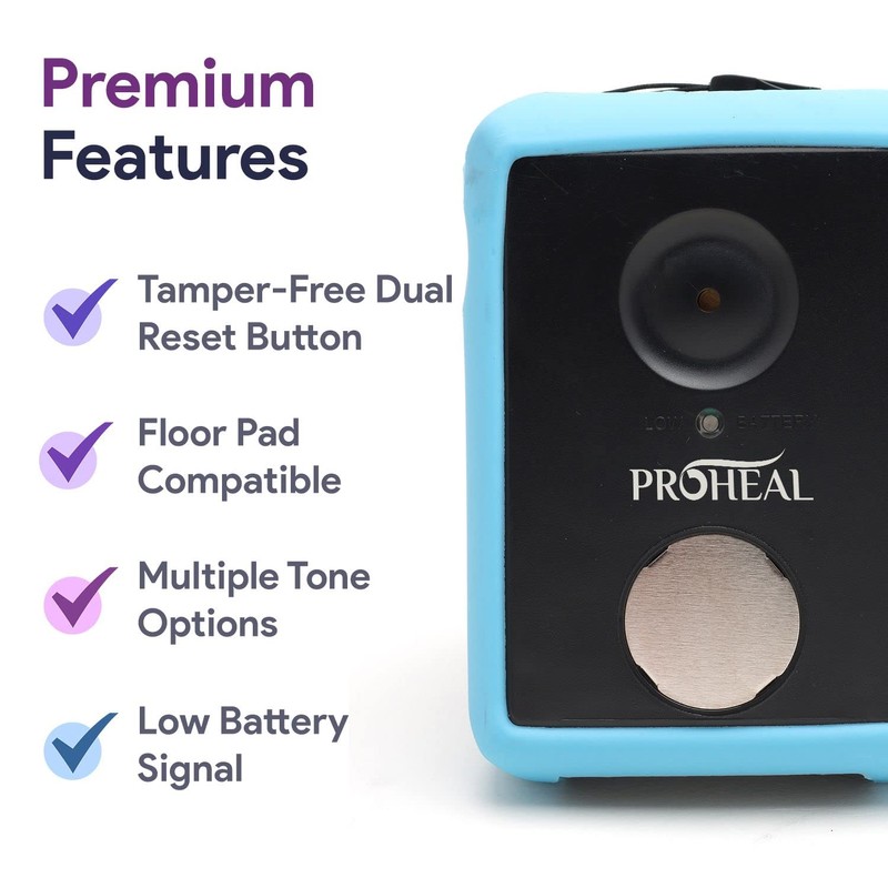 Bed Alarm for Elderly Dementia Patients, Sensor, Magnet, Nurse Bell