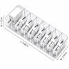 Transparent Cable Storage Box – Clear Cord, Charger & Small