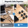 12-Pack Magnetic Cable Clips for Desk Organization – Keep Charging