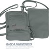 Lewis N. Clark Cartera de cuello con bloqueo RFID, bolsa