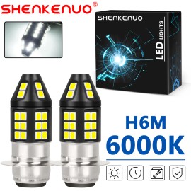 SHENKENUO For Yamaha KODIAK 400 4X4 Auto 2000-2006 Xenon HID Hyper Light Headlight Bulbs