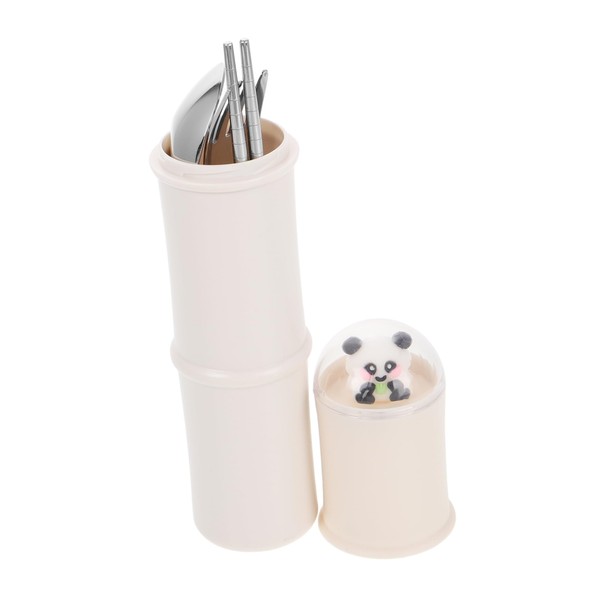 Gatuida 1 Set Set Bamboo Cutlery Set Serving Utensils Reusable