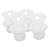 OATIPHO 4Pcs Hot Water Bag Sealer Lids Elegant Thermal Water Bag Stoppers for Leakproof Seal Compatible with Various Hot Water Bags for Everyday Use