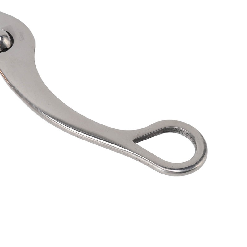 Horse Snaffle Bit Stainless Steel Rose Gold Plated Horse Gag