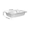 iplusmile Aluminum Pot, Disposable, 33.4 fl oz (1,100 ml), Aluminum
