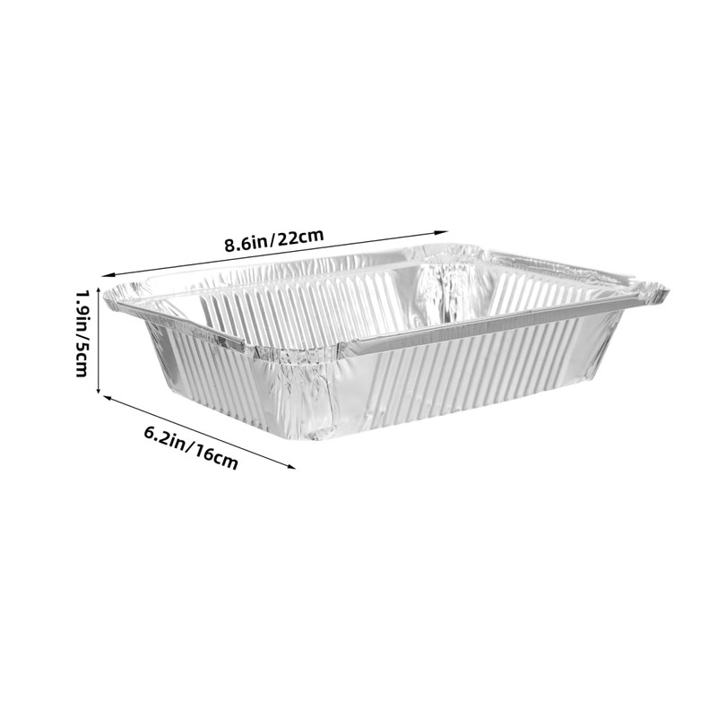 iplusmile Aluminum Pot, Disposable, 33.4 fl oz (1,100 ml), Aluminum
