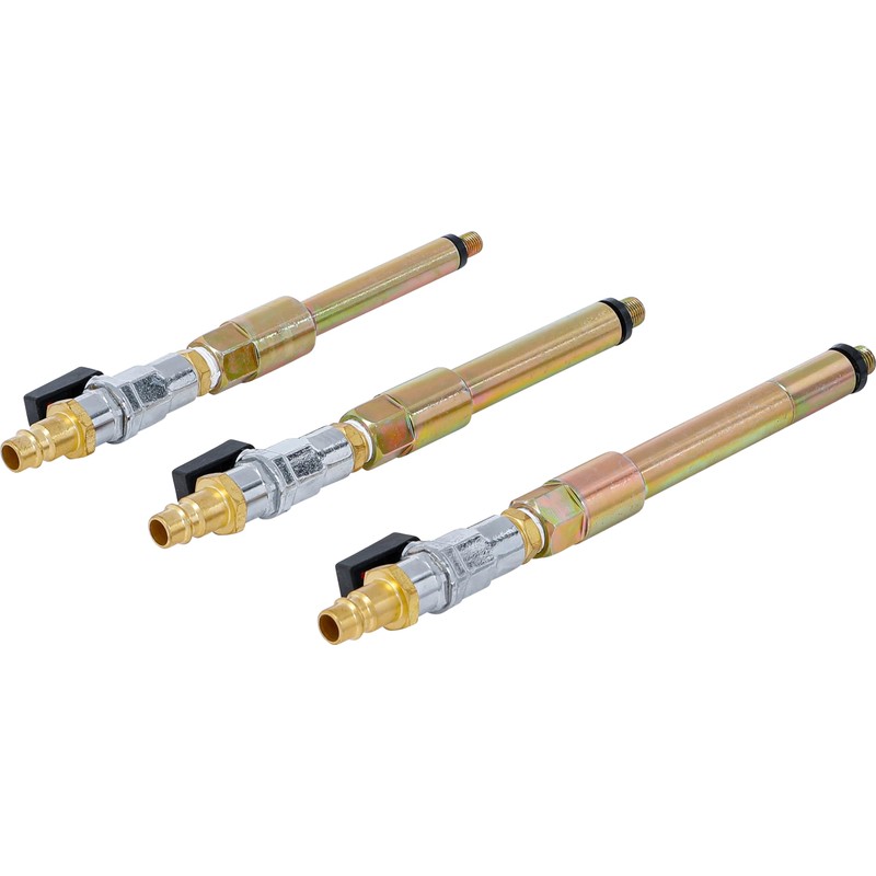 BGS 9519 Compressed Air Adaptor Set for Glow Plug Holes