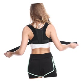 FOMIYES Back Support Belt Posture Corrector for Women Men Upper Back Brace Shoulder Posture Corrector