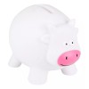 Promopcion Alcancía Vaca Mini Plástico Para Niños 6.5 X 6