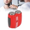 Electric Hair Clipper Waterproof Portable Rechargeable Hair Trimmer with Storage