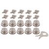 New Marine Loxx Set of 10 Tops + Tapping Screws